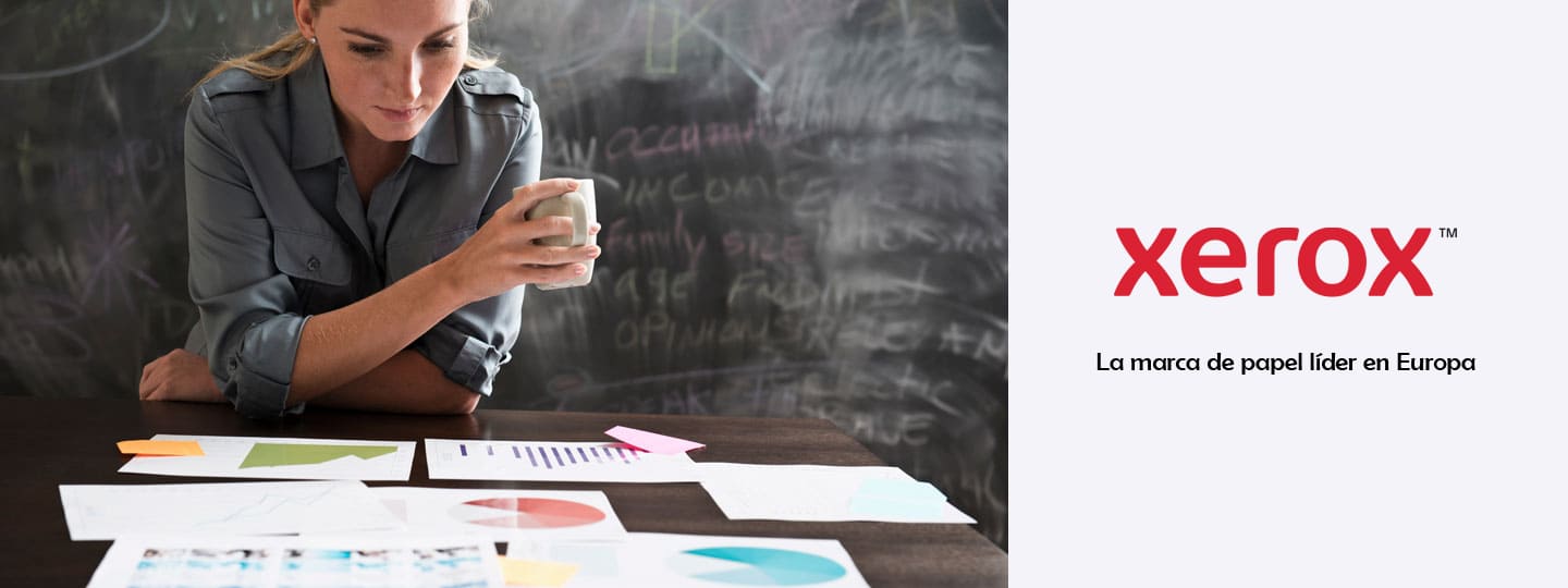 Xerox, la marca de papel líder en Europa