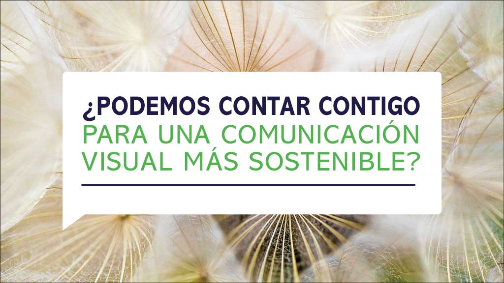 Comunicación Visual Sostenible