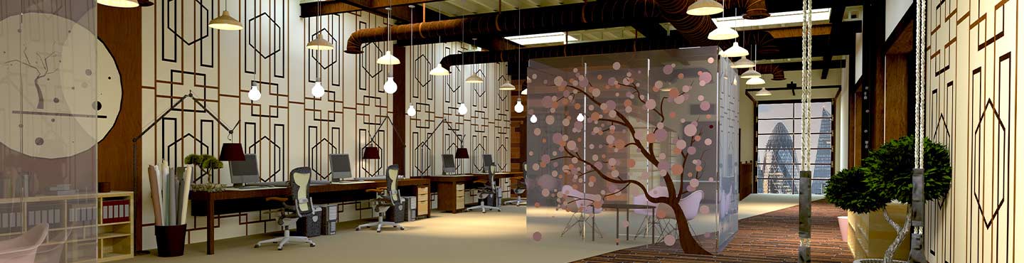 Utilice sus paredes de vidrio para señalización a largo plazo, gráficos a corto plazo o simplemente para decoración.