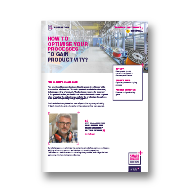 Cover of case study on process optimisation