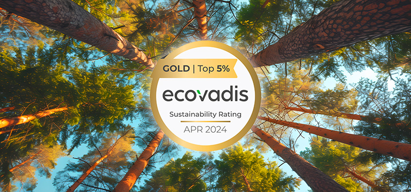 Antalis obtiene la medalla de Oro de EcoVadis