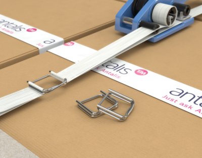 Hebillas de acero para fleje textil