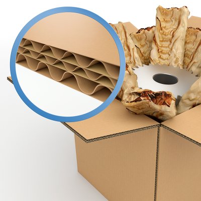 Cajas de cartón ondulado Master'in canal triple