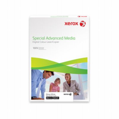 Xerox Premium NeverTear Blanco Brillo Adhesive Film