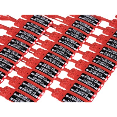 Precinto de Polipropileno Rojo Detalle - Cierres y Elementos de Enfardado