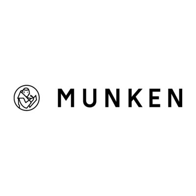 Munken Rough Polar logo - Premium offset blanco nítido