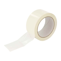 Cintas adhesivas de polipropileno blanco