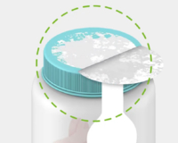 Raflatac Security White PE