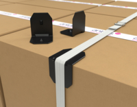 Ángulo de protección de plástico reciclado