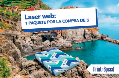 SÓLO en antalis.es: GRATIS, ¡1 paquete de Print Speed Laser de 90g!