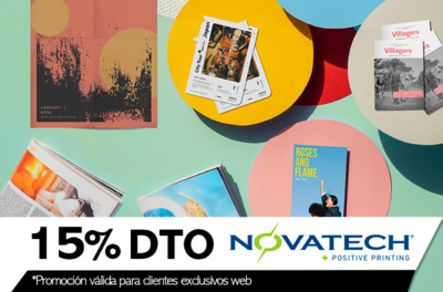 SÓLO en antalis.es: ¡el mejor estucado digital con 15% de descuento*!